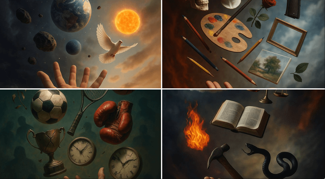 Symbol Conflict (fantasy, photography)