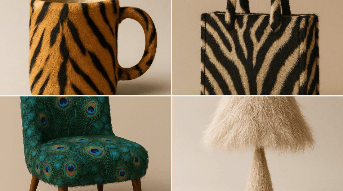 Daily essentials for skin (animal, minimalist)