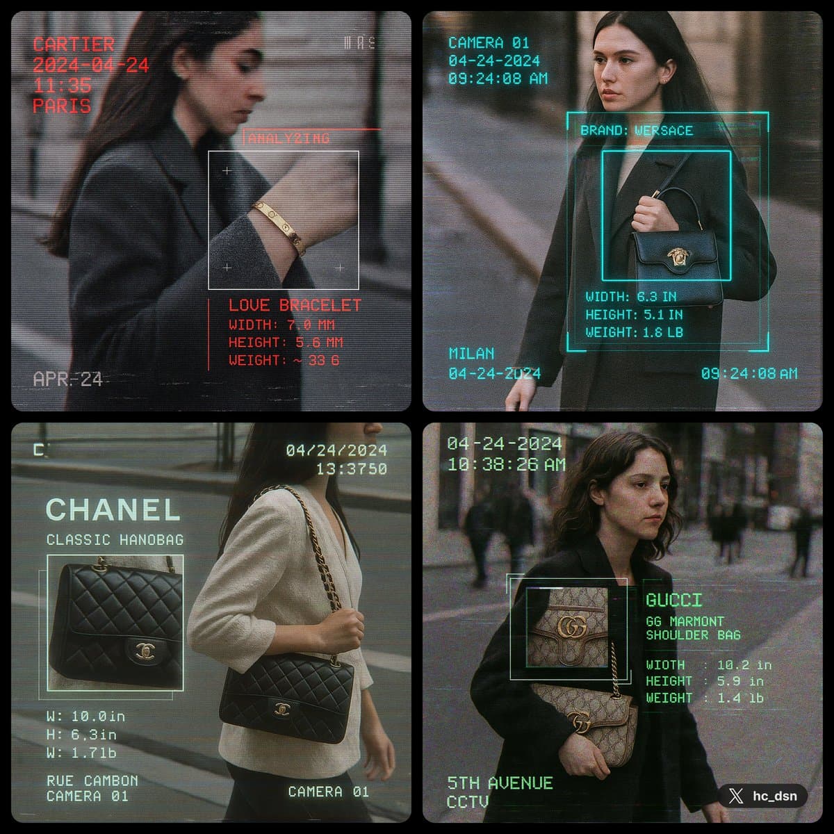 Fashion Intelligence at Surveillance Level (branding, product)