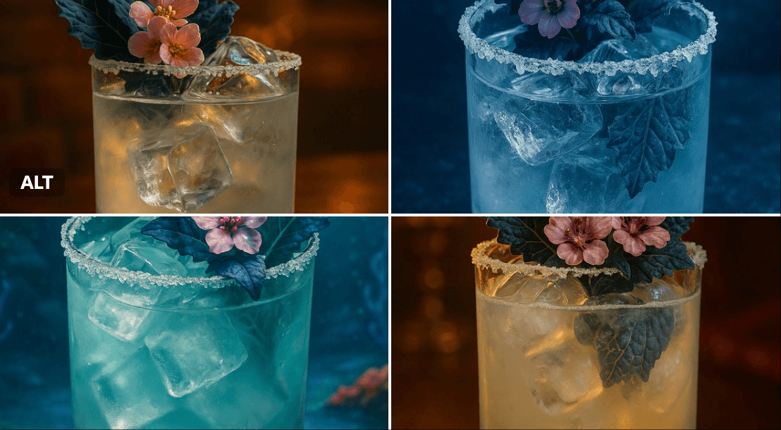 Disney Cocktails (food, nature)