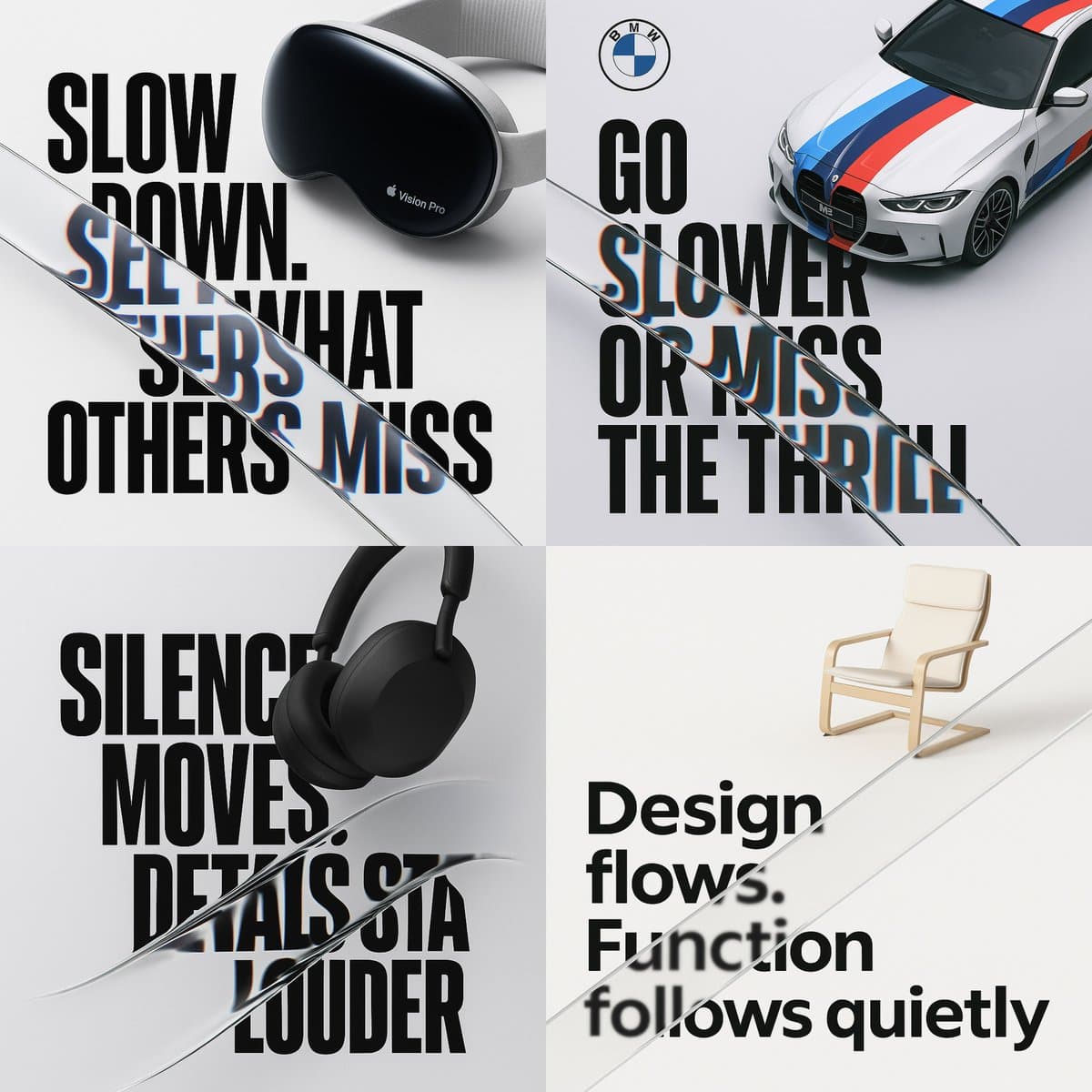 Distorted Glass Poster (branding, poster)