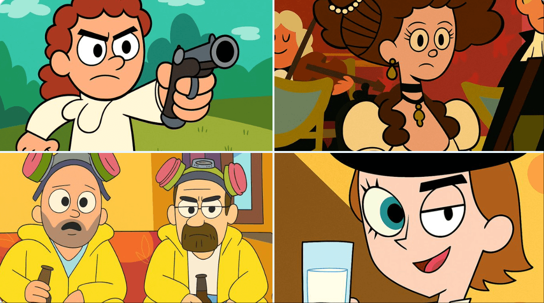 New Cartoon Style (cartoon, character)