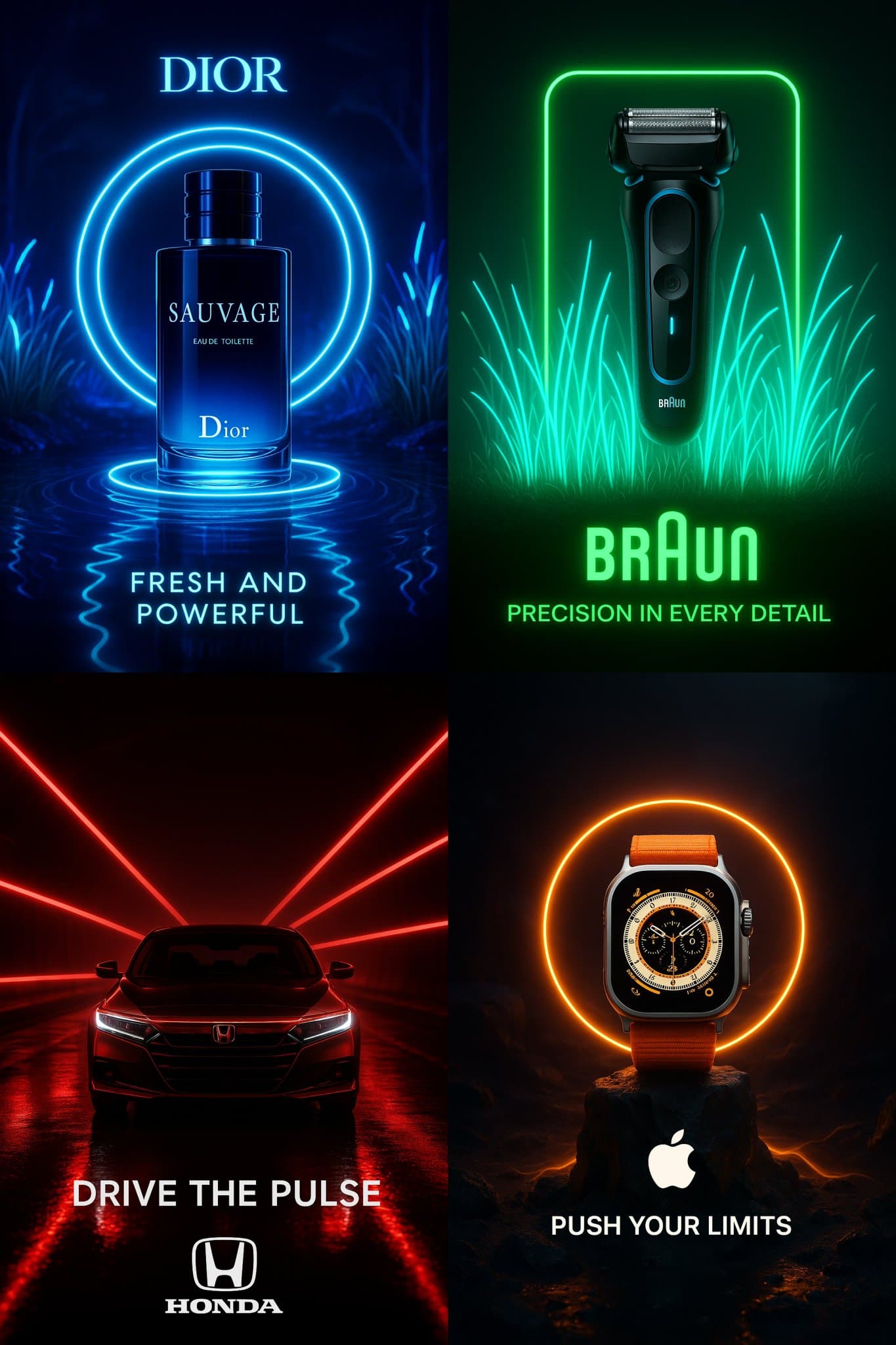 Neon Brand Reimagined (branding, landscape)