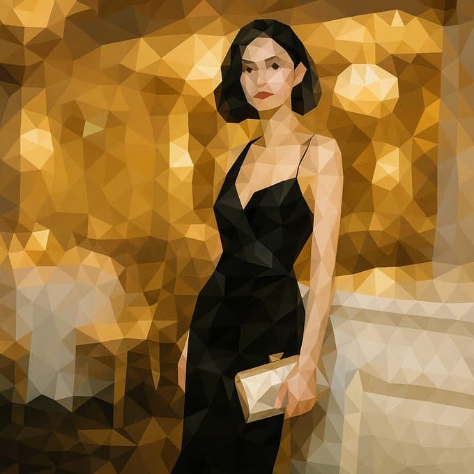 Low-poly mosaic style (nature)