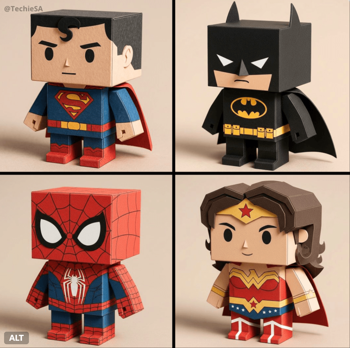 Paper toy edition (character, fashion)