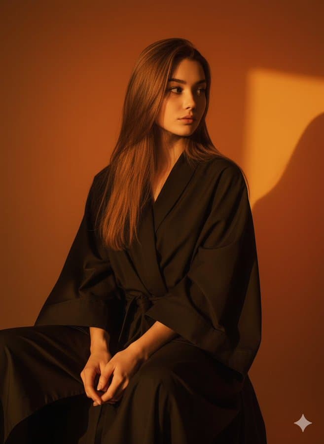 Portrait of a beautiful woman - vertical shot (nature, portrait)