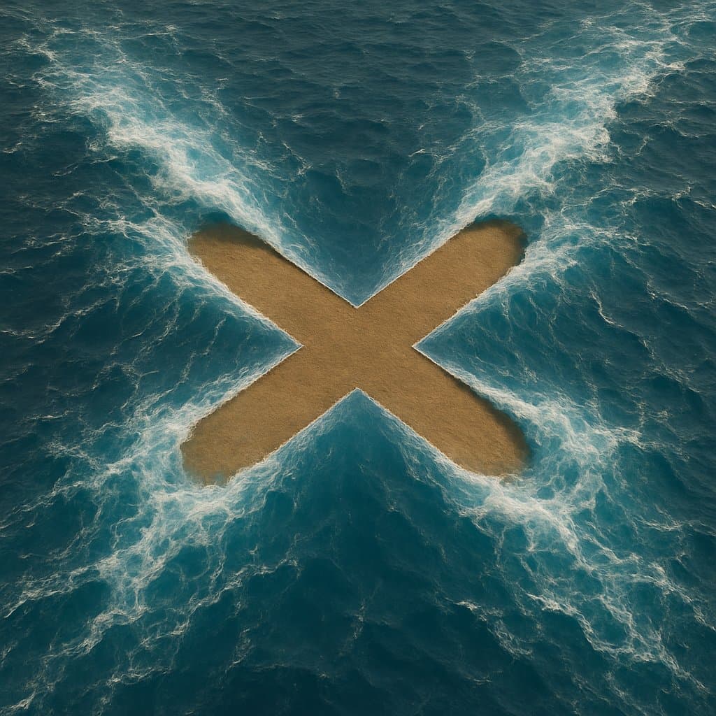 Surreal Ocean Patterns (interior)