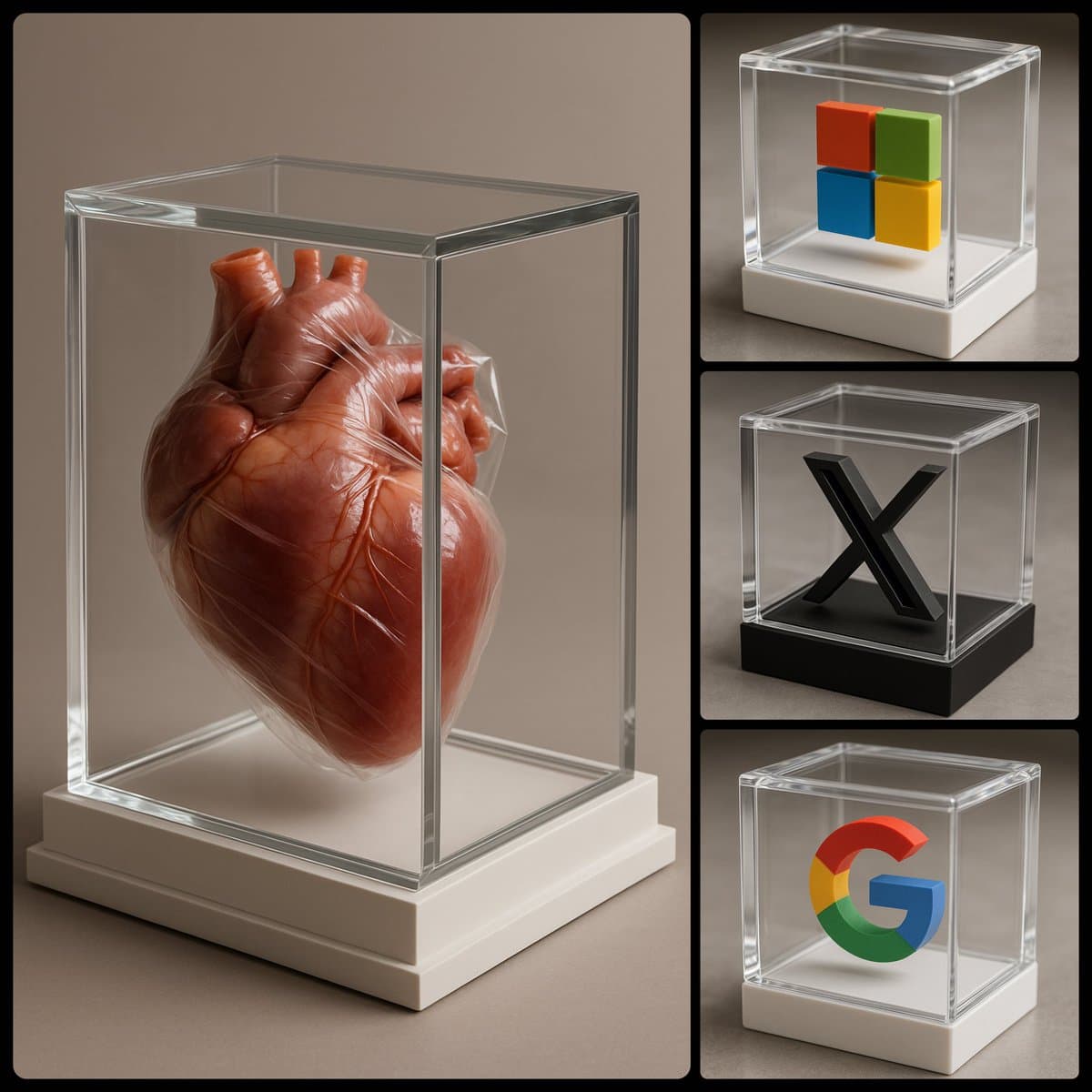 Image Visualization in Glass Box (photography)