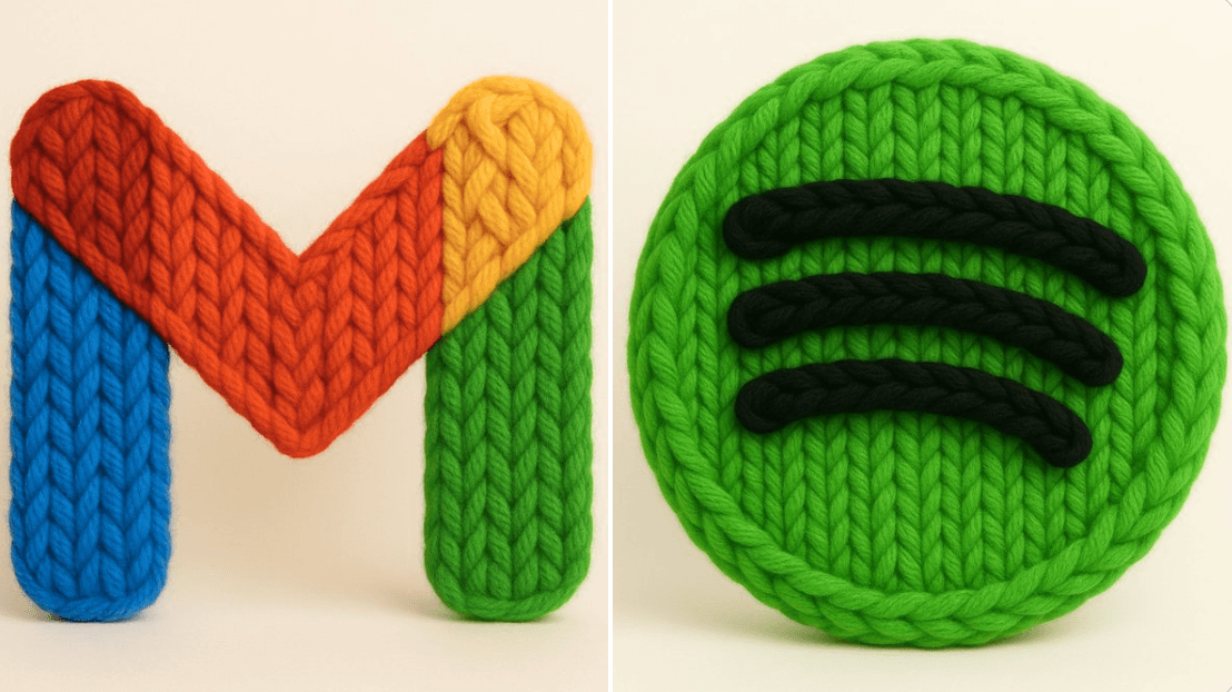 Hand-knitted wool texture (creative)