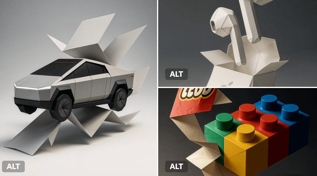 Brand Folded Paper (branding, minimalist)