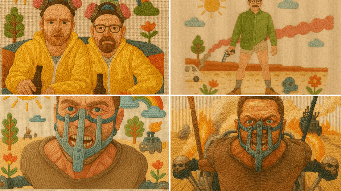 Embroidery Illustration Style (illustration)